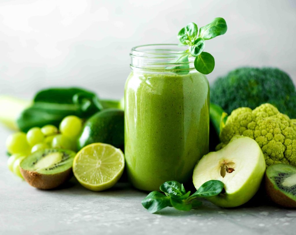 Am besten Smoothie zubereiten grün